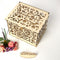 Wood Wedding Card Box DIY Mr Mrs Hollow Love Pattern Wedding Party Supplies