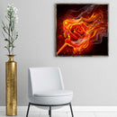 Burning Roses 5D DIY Diamond Painting Kits Full Round Drill Wall Decor Art Craft