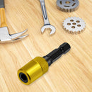 60mm Electric Drill Screwdriver Batch Extension Bit Adapter Rod (Yellow)