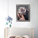 40x50cm Frameless Flower Girl Painting DIY Oil Paint By Numbers Picture Decor