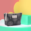 Printed Cosmetic Bag Canvas Purse Zip Makeup Wash Storage Pouch (Style 6) Newly