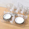 Refrigerator Space Telescopic Partition 4Pcs/Set Side Box Separator Door Z2W8