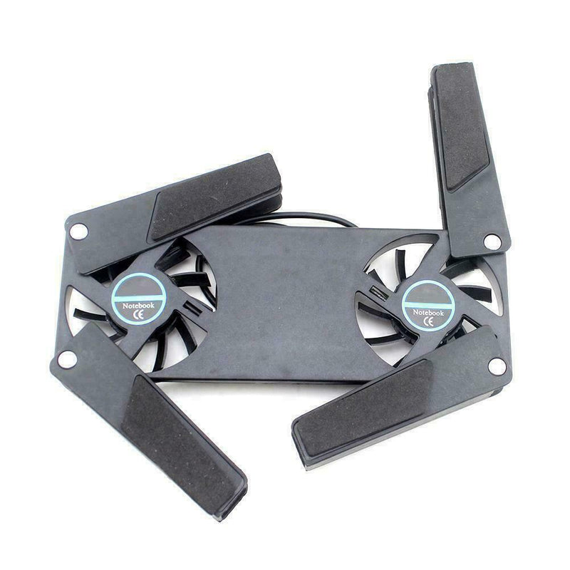 Foldable Gaming Laptop Cooler Notebook Cooling Pad For PC Stand USB Powere R1T0