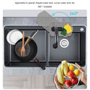 #A Silicone Drain Pad Double-sided Faucet Absorbent Mat Bathroom Kitchen Gadgets