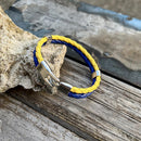 Bracelet with Ukrainian Flag, Pray F? Ukraine Bracelet, Rune Pattern Armba