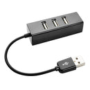 4-Port USB 2.0 480Mbps Computer USB Splitter Portable Multi USB HUB Expander