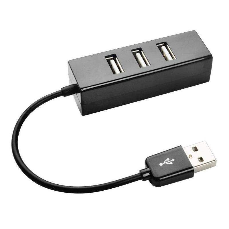4-Port USB 2.0 480Mbps Computer USB Splitter Portable Multi USB HUB Expander