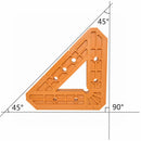 Woodworking Right Angle 45 90 Degree Jig Carpenter Positioning Corner Clamp