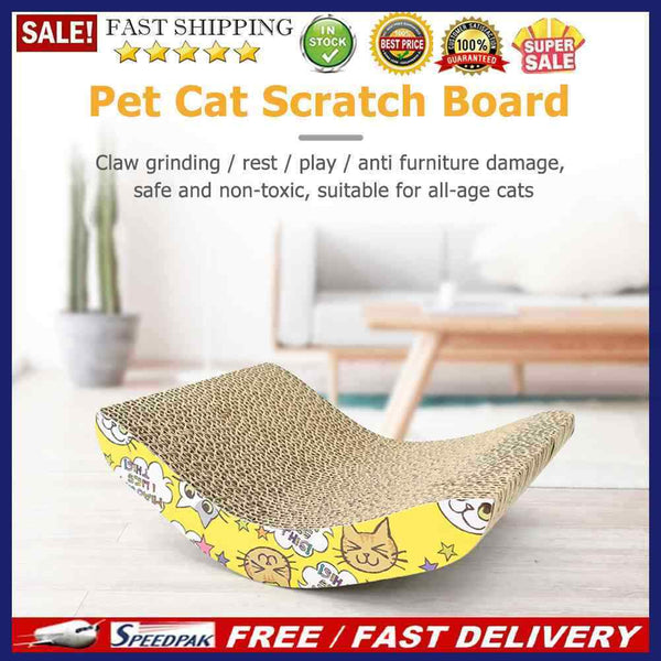 Corrugated Paper Cat Scratcher Grinding Nails Furniture Protector Pet Suppl