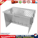 Mini Portable BBQ Grill Stove Stainless Steel Camping Picnic Cooking Tool Newly