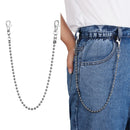 Jewelry Punk Ball Metal Men Key Ring Trousers Chain Wallet Belt Chain Keychain