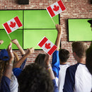 Mini Handheld Flags Diamond Painting National Flag with Pole (Canada)