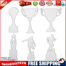 6pcs Wine Glass Cutting Dies Stencils Scrapbooking Embossing DIY Album Card