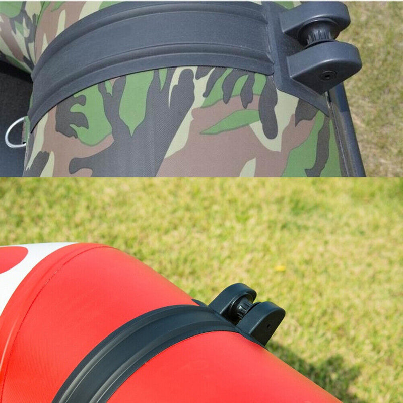 Kayak Pulley Track Rope Holder Tie off Patch Wheel Inflatable Boat Row Roller