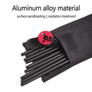 Aluminium alloy Portable Hanging Pot Rack Campfire Camping Tripod Stove Cooker