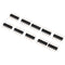 10pcs Male Connector Pin Needle for LED Strip(5Pin RGBW5050)(Black) Newly