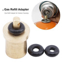 Stove Filling Valve Camping Hiking Gas Stove Refill Adaptor Gas Can Cylinder Tan
