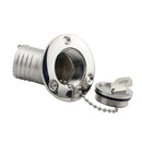 RV City Check Valve Trailer Gravity Oil Inlet Water Fill Inlet Deck Filler