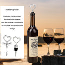 Love Heart Corkscrew Wine Bottle Opener Stopper Set Wedding Gifts Supplies