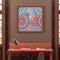 30x30cm 5D DIY Partial Special Shaped Drill Diamond Painting Datura Abstract Art