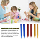 6x Aluminum Alloy DIY Paracord Bracelet Needle Parachute Cord Knitting Needles