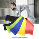 5pcs Resistance Latex Rubber Bands Loop Yoga Fitness Sports Workout Elastic Belt