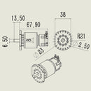 Brushless Turntable Drive Motor for 1/12 1/14 Hydraulic Digger RC Excavator