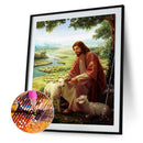Religion Jesus Drawing Full Round Drill Diamond Painting Art Craft for Adults