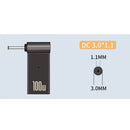 PD 100W Laptop Power Charger Supply Adapter Type-C Female to Male Plug Converter