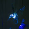 Solar LED Color Changing Wind Chime Lamps Hummingbird Pendant Lights (A) Newly