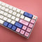 127pcs Mechanical Keyboard Keycaps XDA Height Computer Accessory for MX Switches