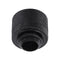 14mm G1/4 Acrylic Hard Tube Hand Twist 3 Laps for PC Computer (Black) Newly