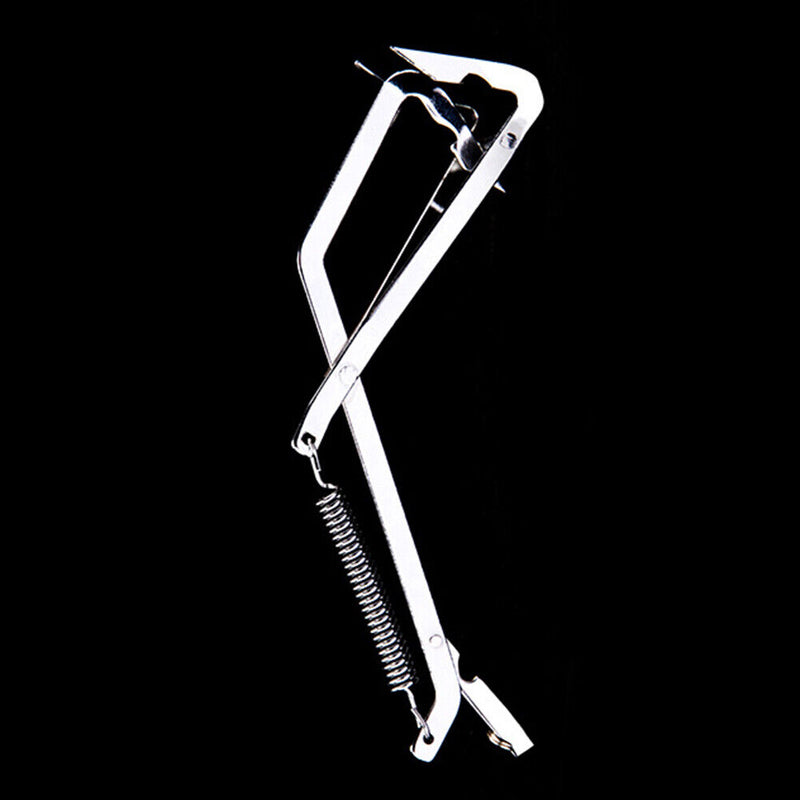 Fishing Pike Trap Hooks Clip Stainless Steel Crab Grabber Clamp Fishing Tackle
