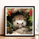 Animal Hedgehog 5D Diamond Painting Embroidery DIY Full Round Drill Picture