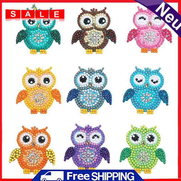 DIY Children Diamond Stickers Special-shaped Full Drill Diamond Painting Kits