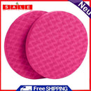 2pcs/set Fitness Anti-Brief Yoga Mats Cushion TPE Plank Workout Round Knee Pad