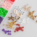 Necklace Jewelry Making Sets Polymer Clay Spacer Beads Bracelet Accessories