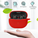 Silicone Cover for SoundPEATS Mini Pro Wireless Earphone Case (Red) Newly