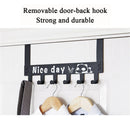 Key Sticky Hook Door Back Hooks Coat Hook Hanging Door Hooks Detachable Hooks