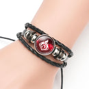 Impact Bracelet Set Adjustable Element Glow in Dark Luminous Bead Woven Jewelry