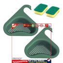 Drain Basket 2 Pcs Corner Hanging Sink Strainer Basket Sponge Included Newly