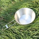 300ml Foldable Handle Bowl Outdoor Camp Picnic Hiking Portable Food Container