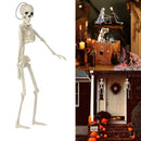 Party Decoration DIY Hanging Scary Props Halloween Human Skeleton Poseable Size