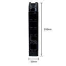 Fishing Box Rod Barrel Holder Pole Tube Stand Bracket for MEIHO Box (Black)