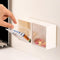 Wall Mounted Storage Box Transparent Adhesive Sundry Organizer Holder Racks