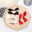 Bangs Hairclip Barrettes Headdress Bowknot Side Hairpins Ribbon Hair Bows Clips