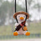 Swinging Duck Car Rearview Decor Car Mirror Cartoon Pendant (Cola) Newly