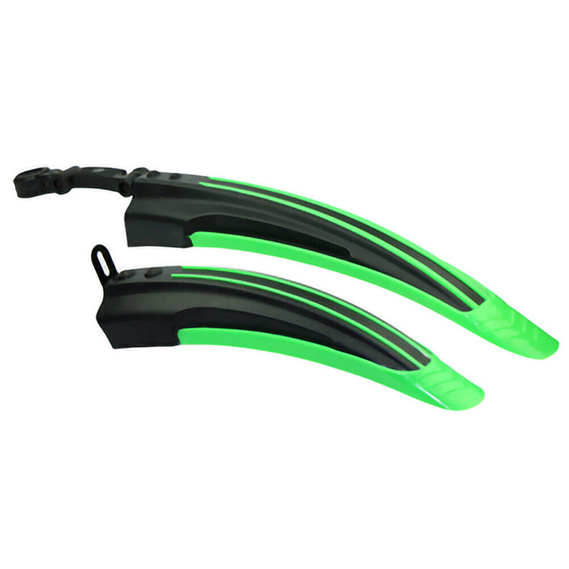 Universal 2pcs Bicycle Front Rear Mudguard for 20/22/24/26 inch Mountain Bi
