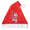 5D Mosaic Christmas Hat Rhinestone Painting Kit DIY Diamond Drawing Crafts Gi
