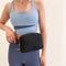 #A Casual Chest Bag Nylon Fanny Packs Zipper Sling Purse for Workout Running Tra